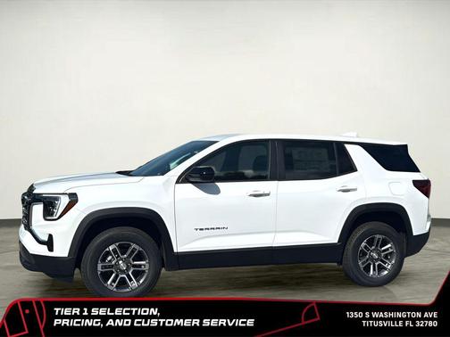 Summit White 2026 GMC Terrain FWD Elevation