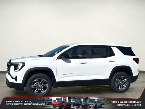 Summit White 2026 GMC Terrain FWD Elevation