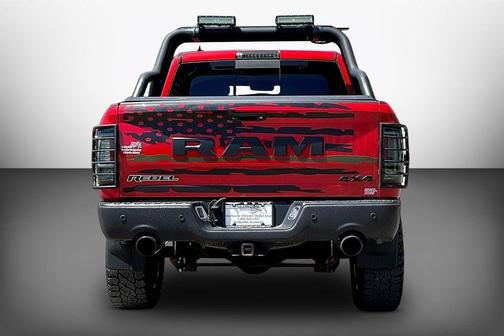 Flame Red Clearcoat 2018 RAM 1500 Rebel