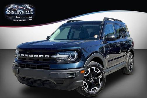 Blue Metallic 2022 Ford Bronco Sport Outer Banks