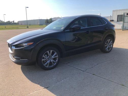 Deep Crystal Blue Mica 2025 Mazda CX-30 2.5 S Preferred Package