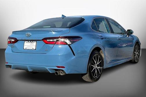 Blue 2024 Toyota Camry SE