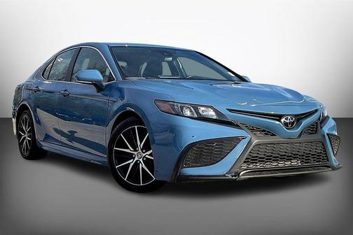 Blue 2024 Toyota Camry SE