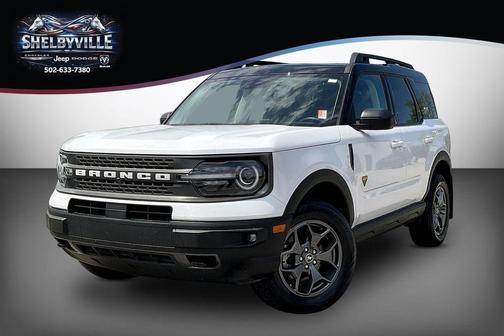 Oxford White 2021 Ford Bronco Sport Badlands