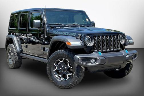 Black Clearcoat 2023 Jeep Wrangler 4xe Rubicon