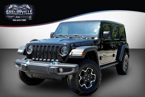 Black Clearcoat 2023 Jeep Wrangler 4xe Rubicon