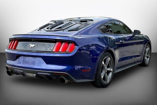 Blue Metallic 2016 Ford Mustang EcoBoost Premium