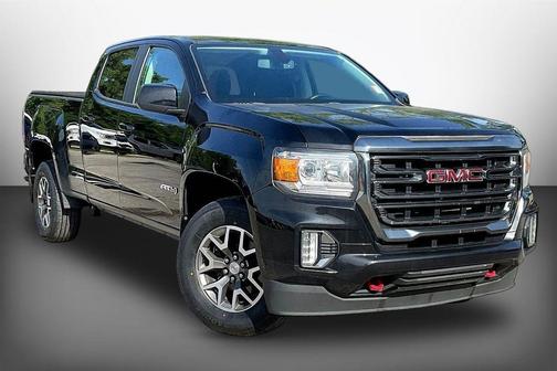 Black 2021 GMC Canyon AT4 w/Cloth