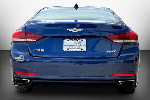 Ibiza Blue 2016 Hyundai Genesis 3.8