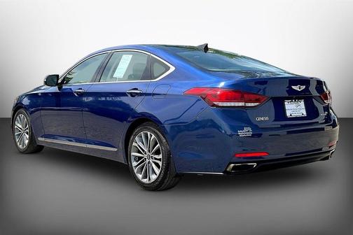 Ibiza Blue 2016 Hyundai Genesis 3.8