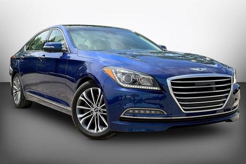 Ibiza Blue 2016 Hyundai Genesis 3.8