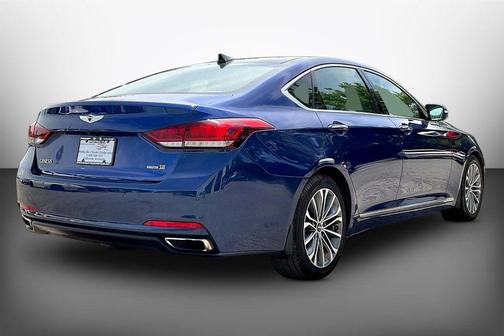 Ibiza Blue 2016 Hyundai Genesis 3.8