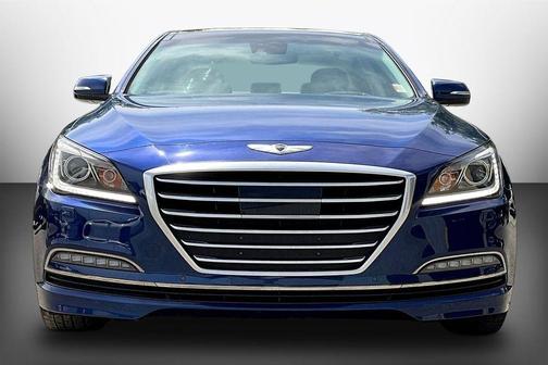 Ibiza Blue 2016 Hyundai Genesis 3.8