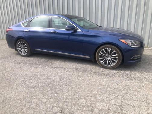 Ibiza Blue 2016 Hyundai Genesis 3.8
