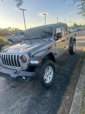 Billet Silver Metallic Clearcoat 2020 Jeep Gladiator Sport