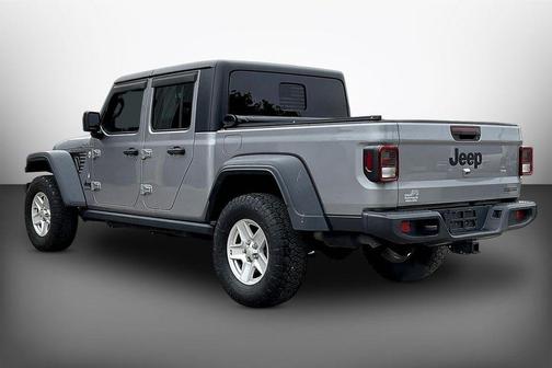 Billet Silver Metallic Clearcoat 2020 Jeep Gladiator Sport