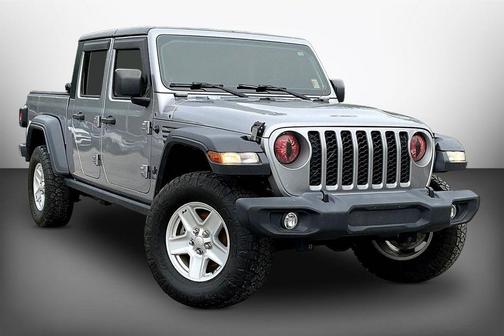 Billet Silver Metallic Clearcoat 2020 Jeep Gladiator Sport