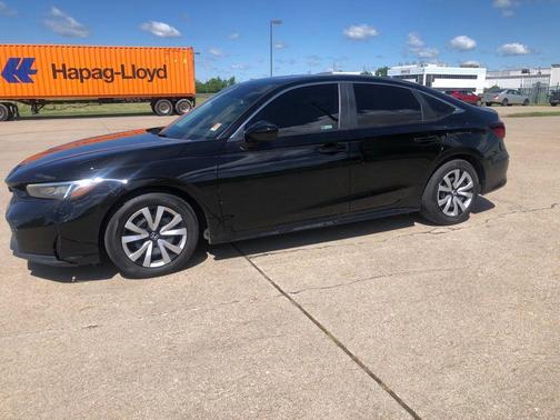 Black 2026 Honda Civic LX