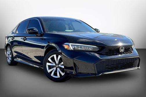 Black 2026 Honda Civic LX