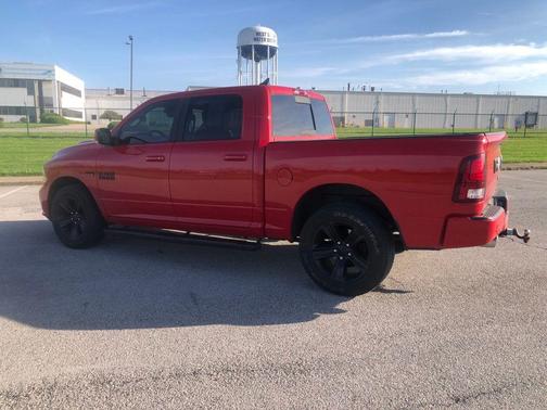 Flame Red Clearcoat 2017 RAM 1500 Sport
