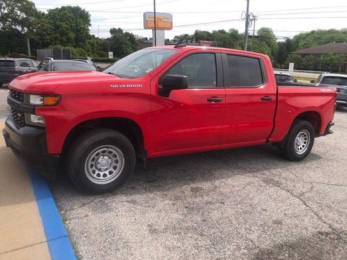 Red 2019 Chevrolet Silverado 1500 WT