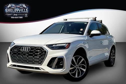 Arkona White 2024 Audi Q5 45 S line quattro Premium
