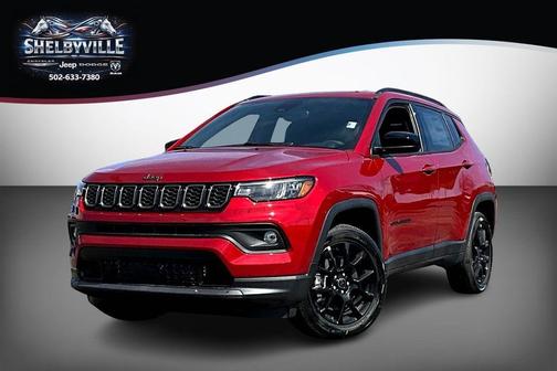 Red 2026 Jeep Compass Latitude