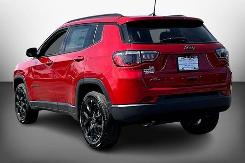Red 2026 Jeep Compass Latitude