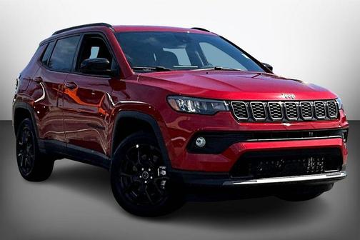 Red 2026 Jeep Compass Latitude