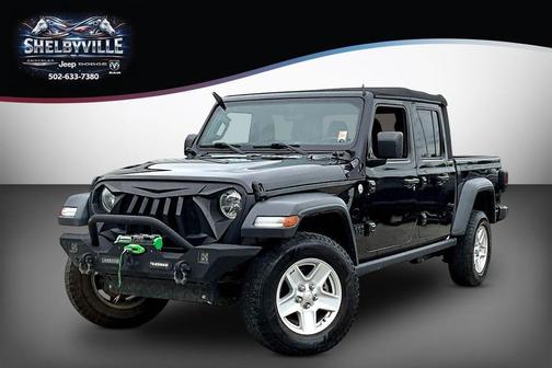 Black Clearcoat 2020 Jeep Gladiator Sport