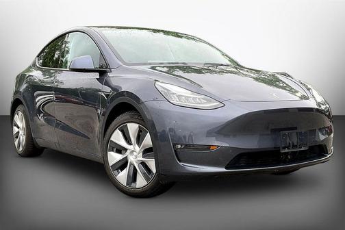 Gray 2021 Tesla Model Y Long Range