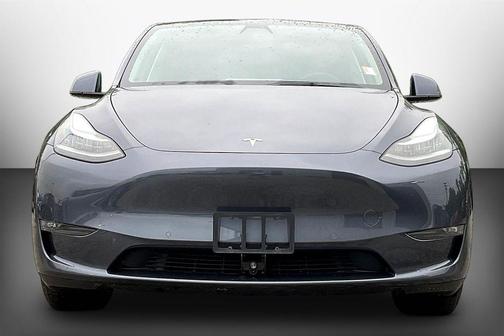 Gray 2021 Tesla Model Y Long Range