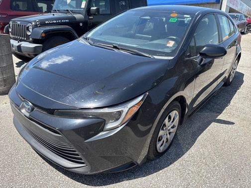Midnight Black Metallic 2023 Toyota Corolla Hybrid LE