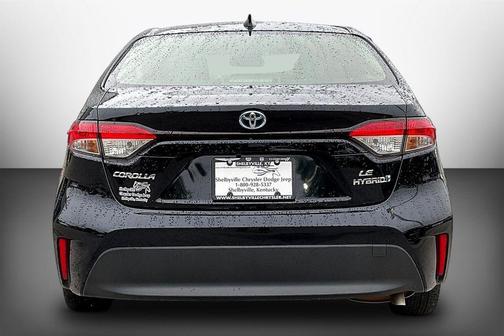 Midnight Black Metallic 2023 Toyota Corolla Hybrid LE