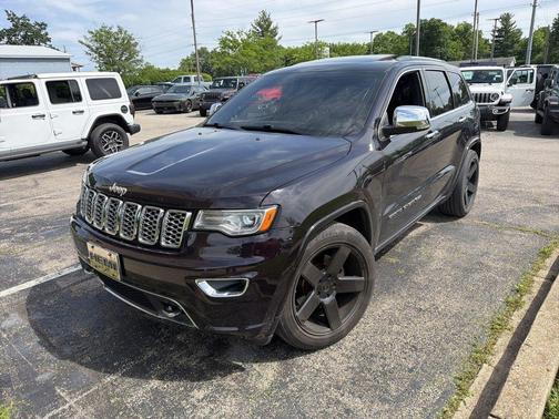 Sangria Metallic 2020 Jeep Grand Cherokee Overland