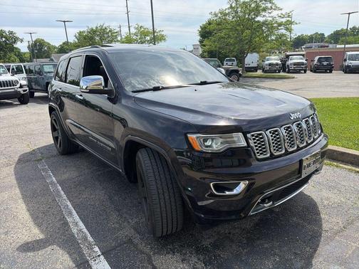 Sangria Metallic 2020 Jeep Grand Cherokee Overland