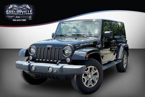 Black Clearcoat 2016 Jeep Wrangler Unlimited Rubicon