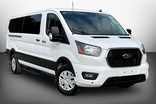 Oxford White 2024 Ford Transit-350 XLT