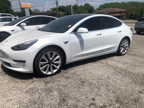 White 2018 Tesla Model 3 Performance