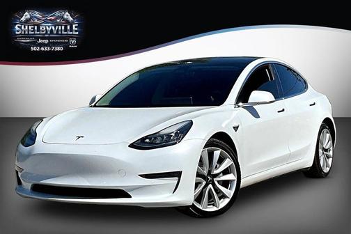 White 2018 Tesla Model 3 Performance