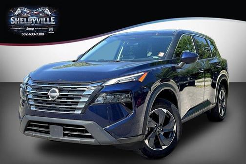 Deep Ocean Blue 2024 Nissan Rogue SV
