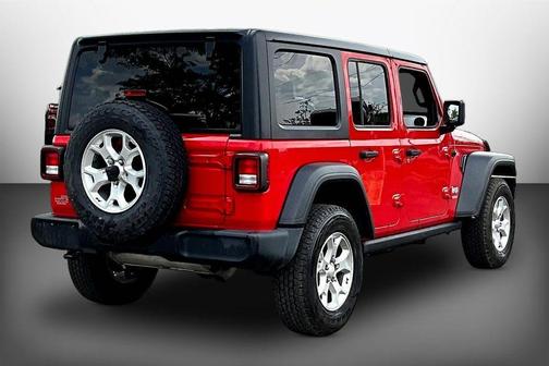 Firecracker Red Clearcoat 2021 Jeep Wrangler Unlimited Sport
