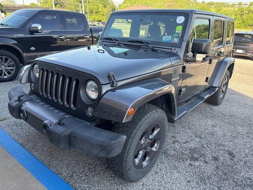 Granite Crystal Clearcoat Metallic 2017 Jeep Wrangler Unlimited Sport