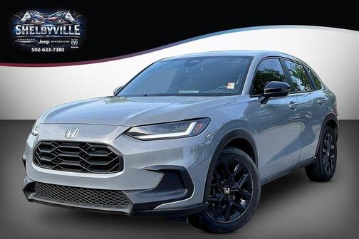 Gray 2025 Honda HR-V Sport