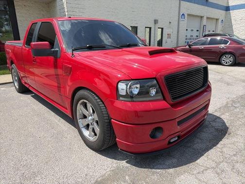 Red 2008 Ford F-150 SuperCab