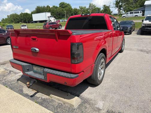 Red 2008 Ford F-150 SuperCab