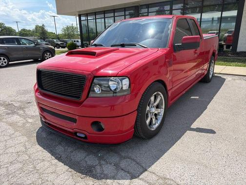 Red 2008 Ford F-150 SuperCab