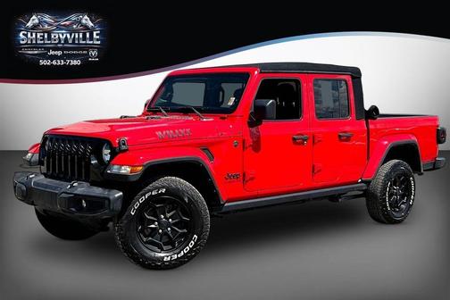 Firecracker Red Clearcoat 2022 Jeep Gladiator Sport