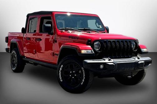 Firecracker Red Clearcoat 2022 Jeep Gladiator Sport