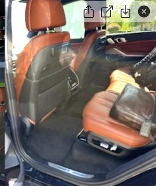 Carbon Black Metallic 2021 BMW X7 M50i